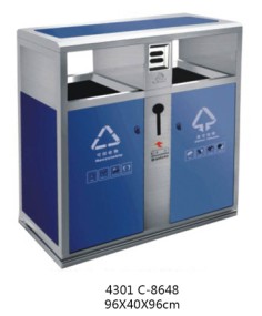 贵阳户外环保分类垃圾桶