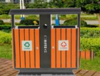 贵阳钢木垃圾桶